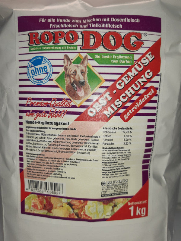 RopoDog Obst & Gemsemischung