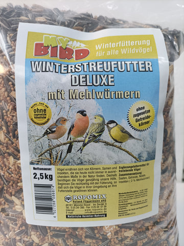 MyBird Winterstreufutter Deluxe mit Mehlwürmern
