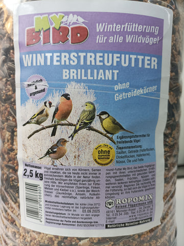 MyBird Winterstreufutter Brilliant ohne Getreidekörner