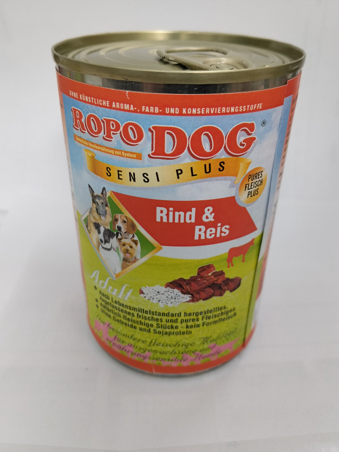 RopoDog SensiPlus Rind & Reis