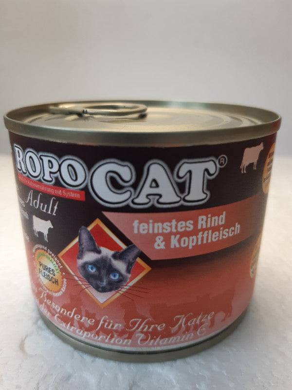 RopoCat feinstes Rind & Kopffleisch