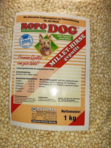 RopoDog millet puffed