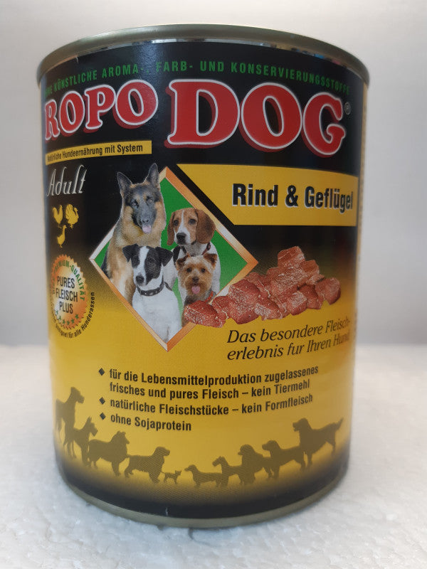 RopoDog beef &amp; poultry